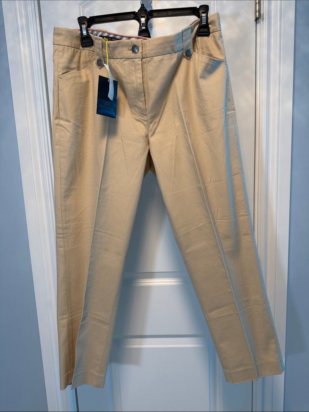 NWT Brooks Brothers 346 Natalie Fit Khaki Beige Dress Pants Size 10